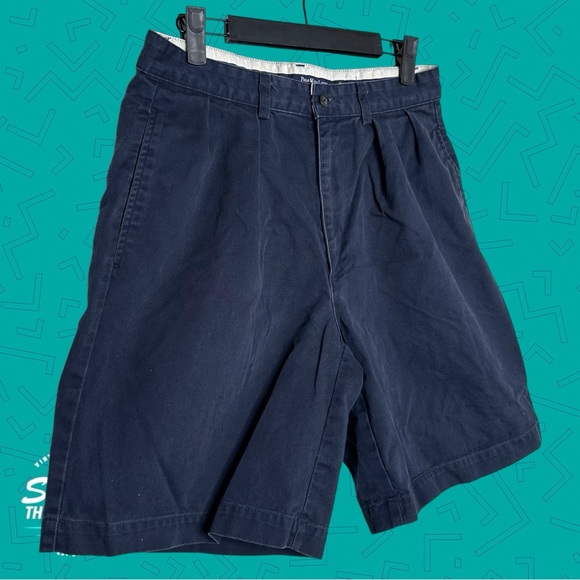 Vintage Polo Ralph Lauren Pleated Tyler Shorts - Picture 1 of 8
